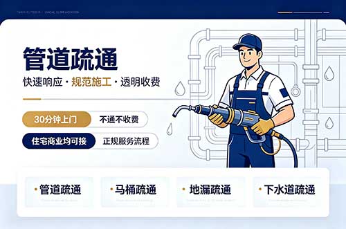 都江堰管道疏通