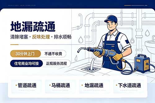 都江堰地漏疏通
