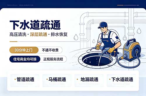 都江堰下水道疏通