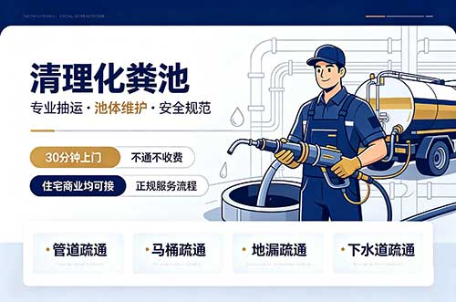 都江堰清理化粪池